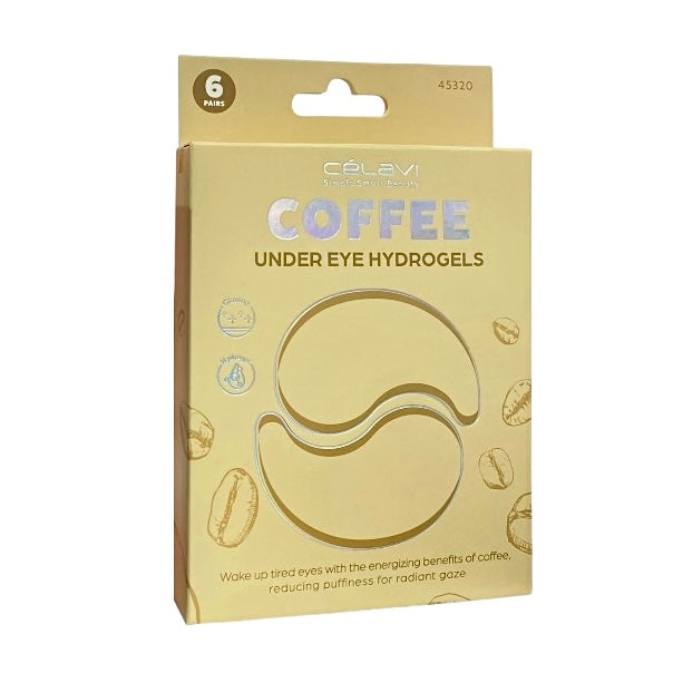 Parches Para Ojos de Café con Colageno Célavi Coffee Under Eye Hydrogel