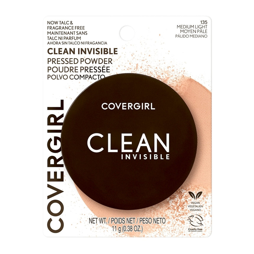 Polvos Compactos Covergirl Clean Invisible Pressed Powder