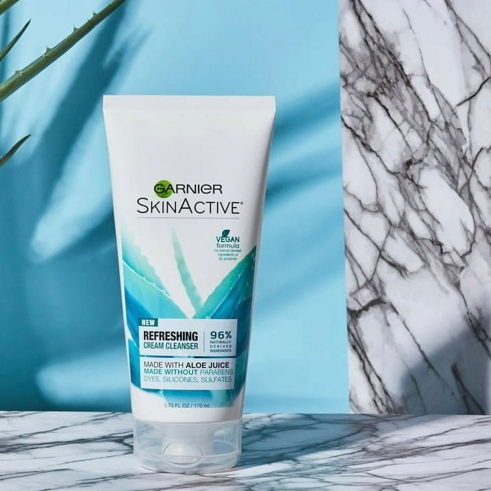 Limpiador en Crema Garnier SkinActive Refreshing Cream Cleanser with Aloe 170ml