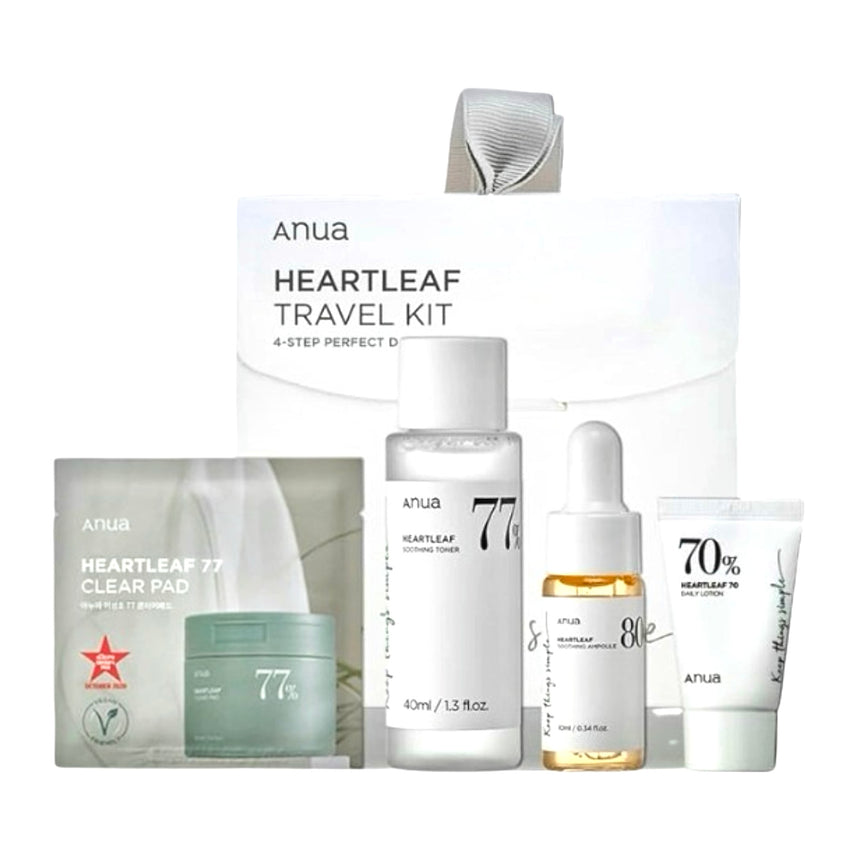 Kit de Skincare Anua Heartleaf Soothing Trial Kit