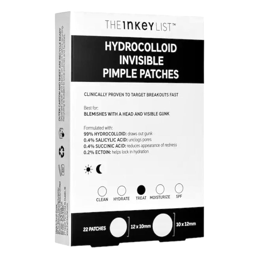 Parches Hidrocoloides The Inkeylist Hydrocolloid Invisible Parches 22uni