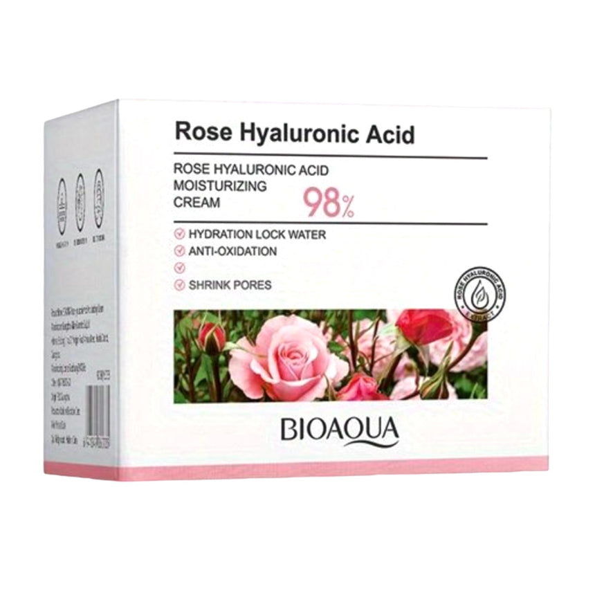 Crema de Ojos con Ácido Hialurónico de Rosas Bioaqua Rose Hyaluronic Acid