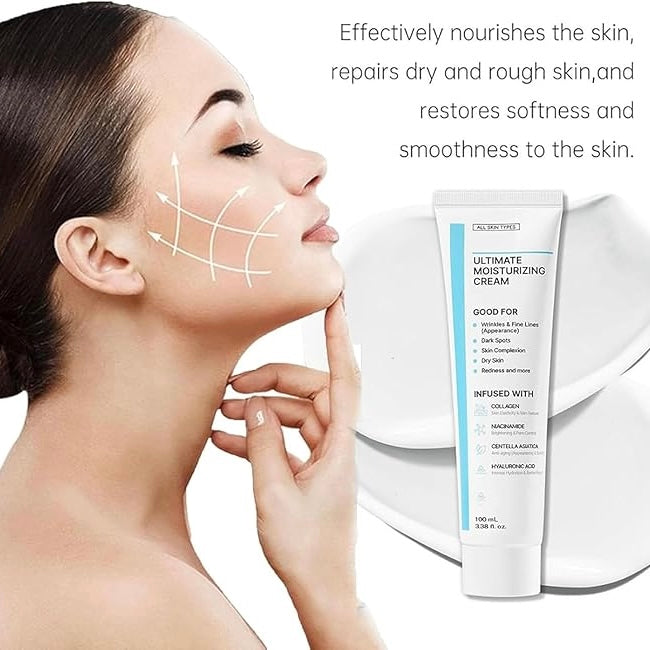 Crema Facial con Colágeno y Niacinamide Ultímate Moisturizing Cream 100ml