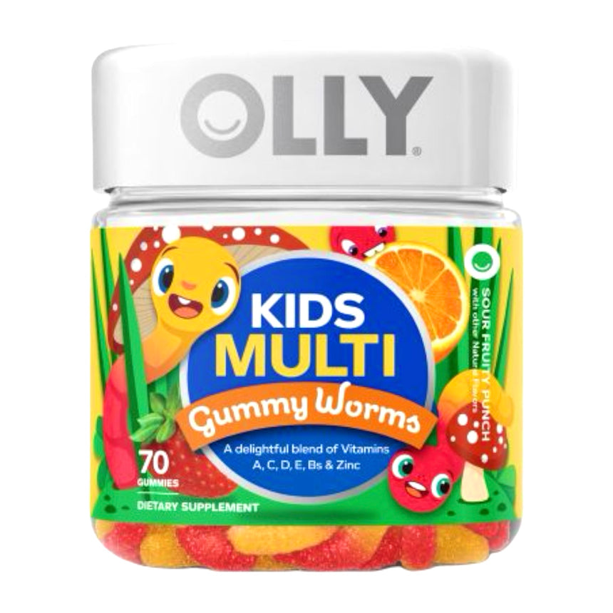 Gomitas Multivitamínicas para Niños Olly Kids Multi Gummy Worms