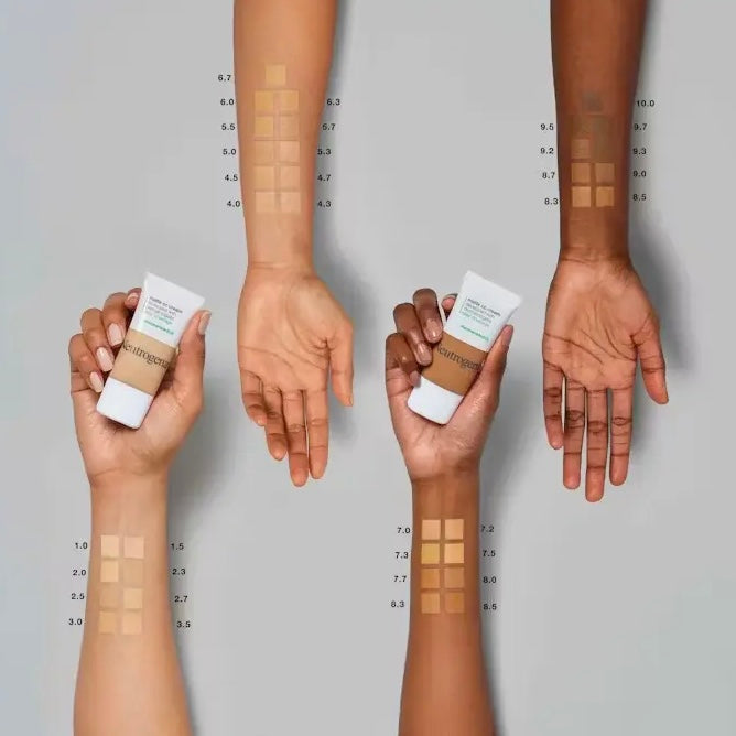 Crema Correctora Neutrogena Clear Coverage Flawless Matte CC Cream