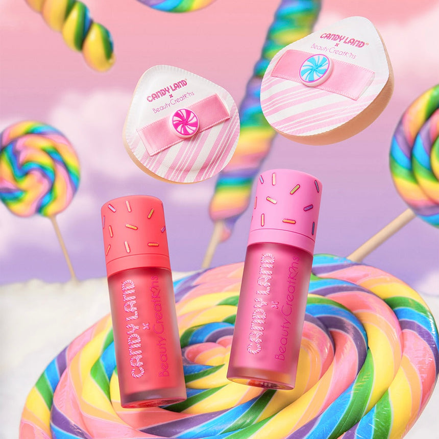 Kit de Rubores y Esponjas Candy Land x Beauty Creations Lollipoppin