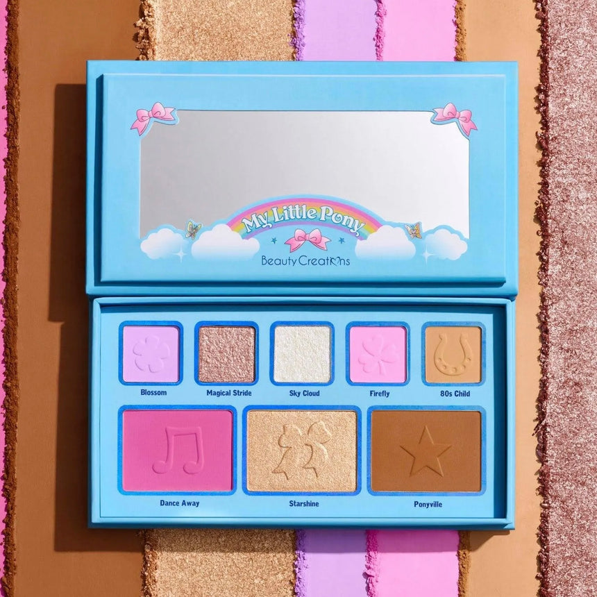 Sombras Beauty Creations My Little Pony Lost in The Clouds Shadow and Face Palette