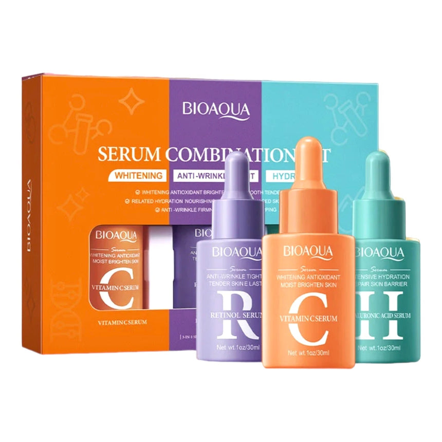 Al por Mayor Trío de Serums Bioaqua Serum Combination Set