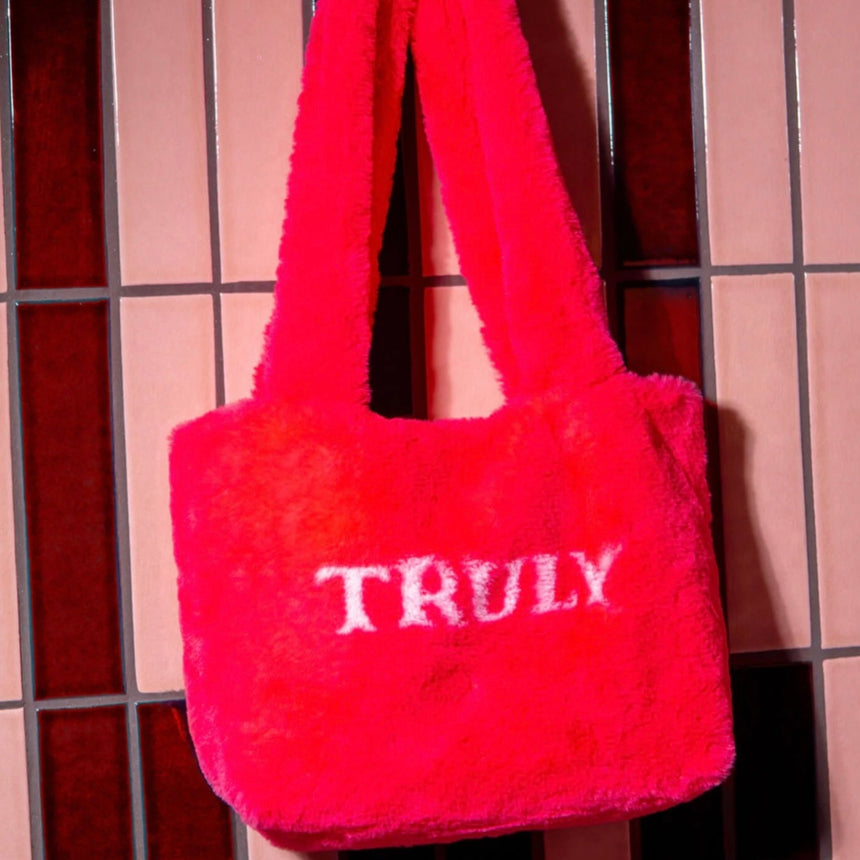 Bolso Truly Pink Fuzzy Bag