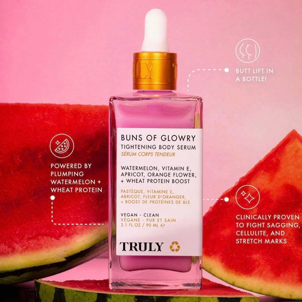 Serum Corporal Reafirmante Truly Buns Of Glowry Tightenning Body Serum