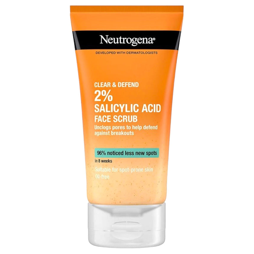 Al por Mayor Exfoliante Facial de Ácido Salicílico Neutrogena Clear & Defend 2% Salicylic Acid Face Scribr