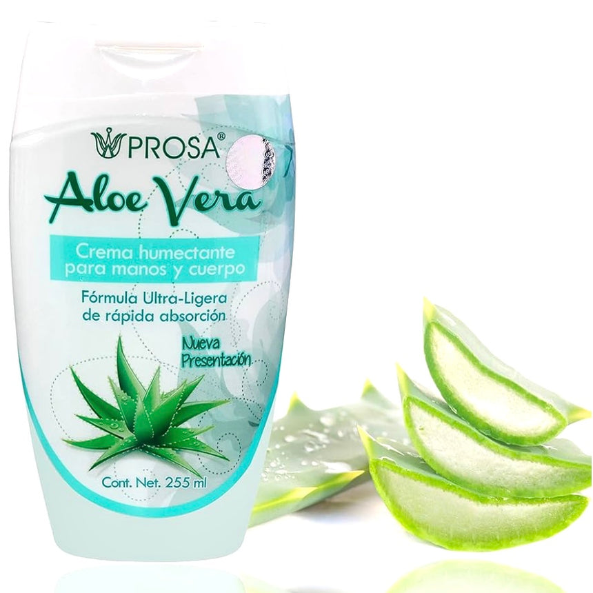 Crema Humectante de Aloe Vera para Manos y Pies Prosa Aloe Vera