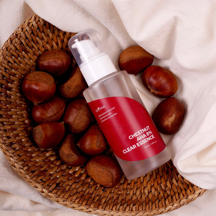 Esencia Exfoliante Isntree Chestnut AHA 8% Clear Essence