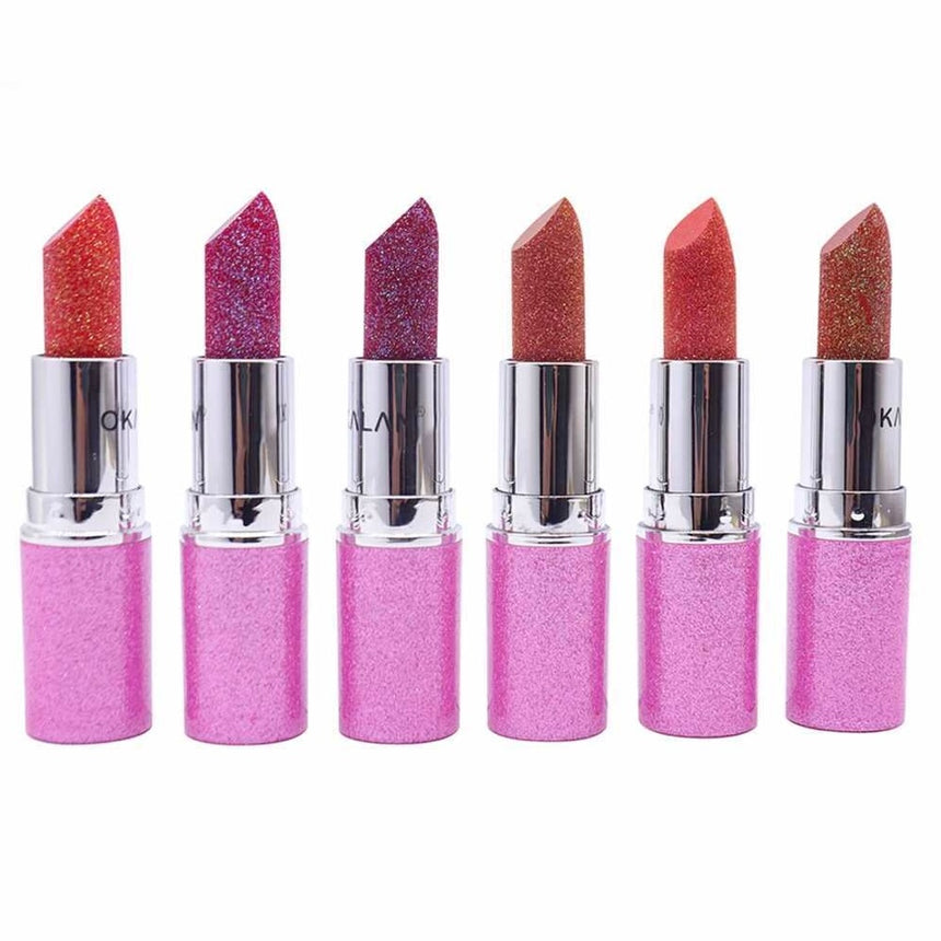 Labiales Okalan Glitter Lipstick