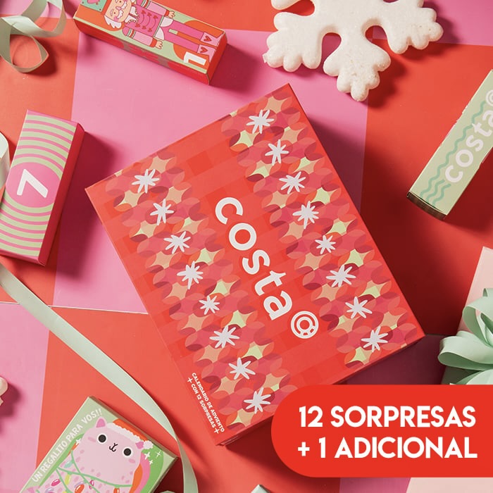 Calendario de Adviento 12 Días Costa Skincare