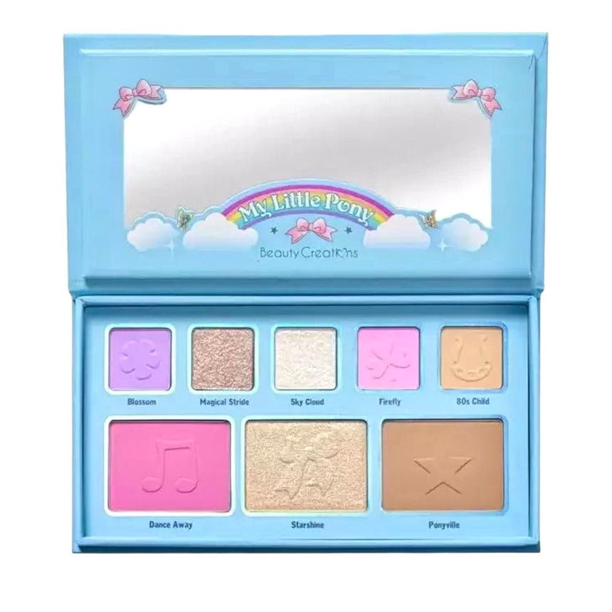 Sombras Beauty Creations My Little Pony Lost in The Clouds Shadow and Face Palette