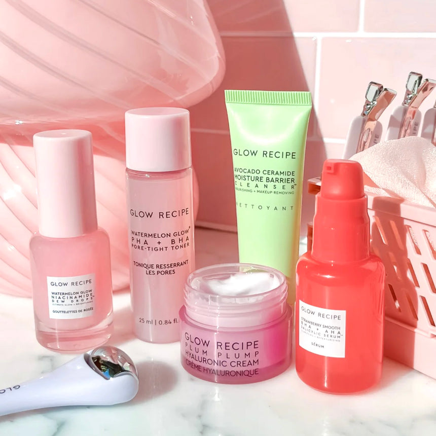 Kit de Skincare Glow Recipe Fruit Babies