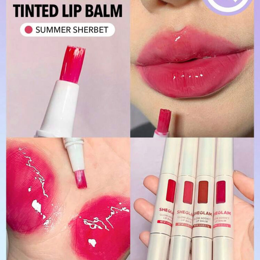 Bálsamo en Tinta para Labios She Glam Glow Addict Lip Balm