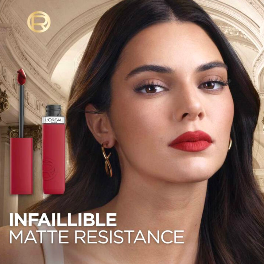 Labial con Ácido Hialurónico L'Oréal Infaillible Matte Resistance