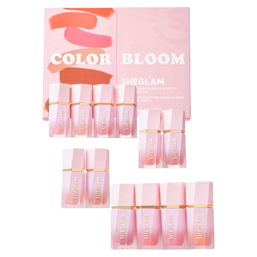 Colección de Rubores She Glam Color Bloom Colection