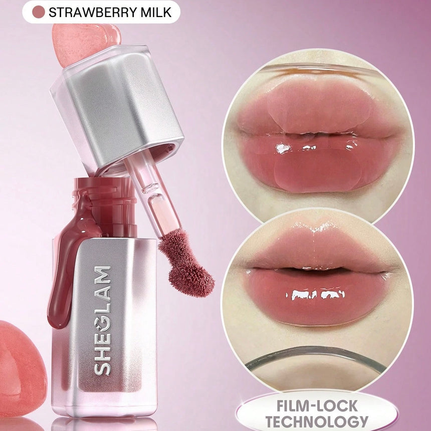 Brillo Labial con Color Sheglam Glass Lock Air Gloss