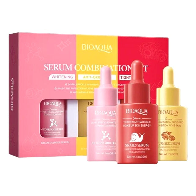 Al por Mayor Trío de Serums Bioaqua Serum Combination Set