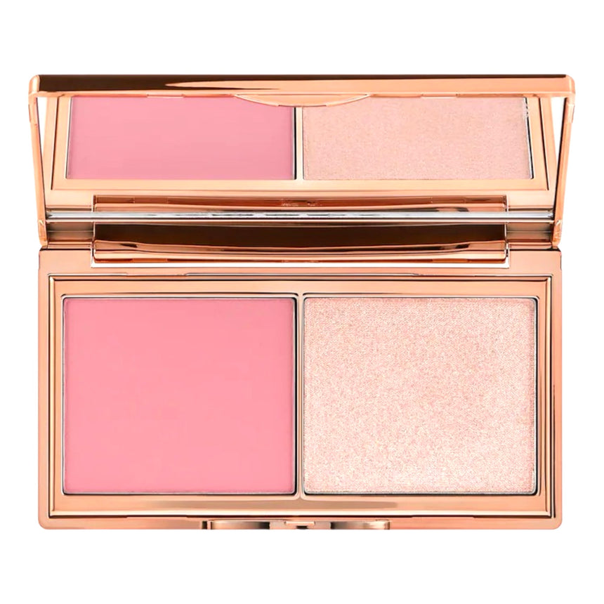 Rubor e Iluminador Charlotte Tilbury Mini Hollywood Blush and Glow