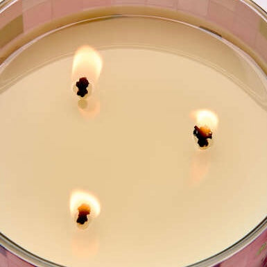 Candela de 3 Mechas Bath & Body Strawberry Pound Cake 3 Wick Candle