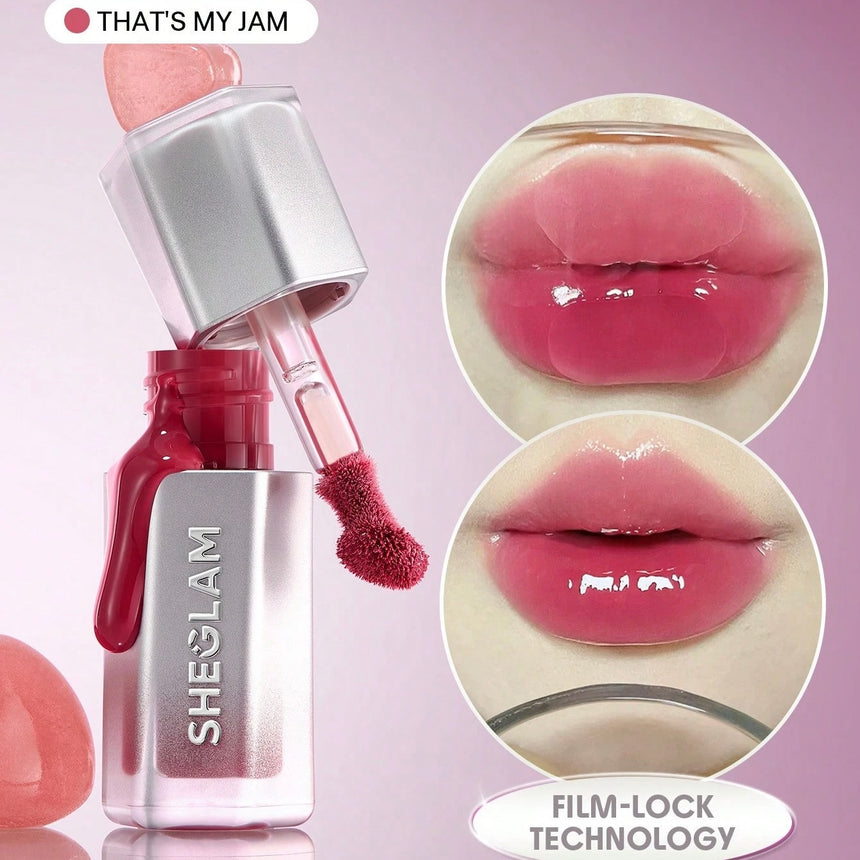 Brillo Labial con Color Sheglam Glass Lock Air Gloss