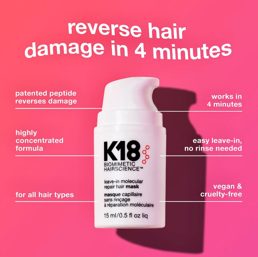 Kit Reparador de Cabello K18 Hair Repair Starter Set