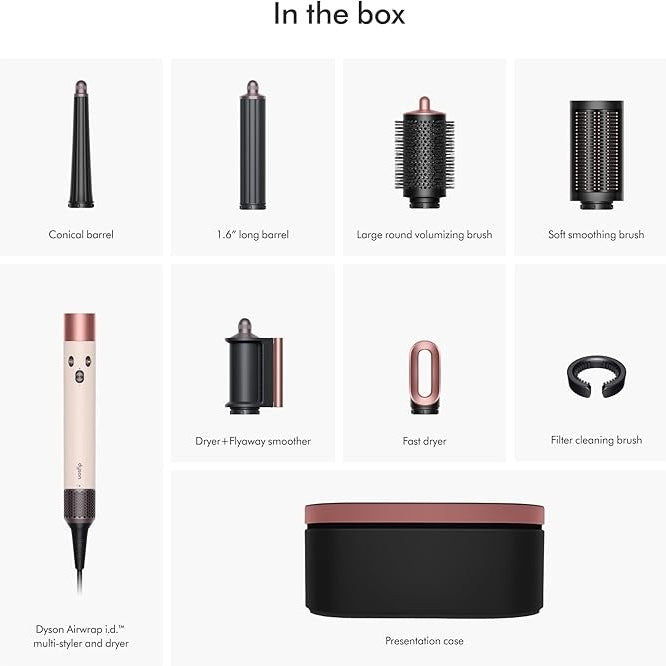 Secadora Multifuncional con Bluetooth Dyson Airwrap ID Multi Styler and Dryer for Straight to Wavy Hair