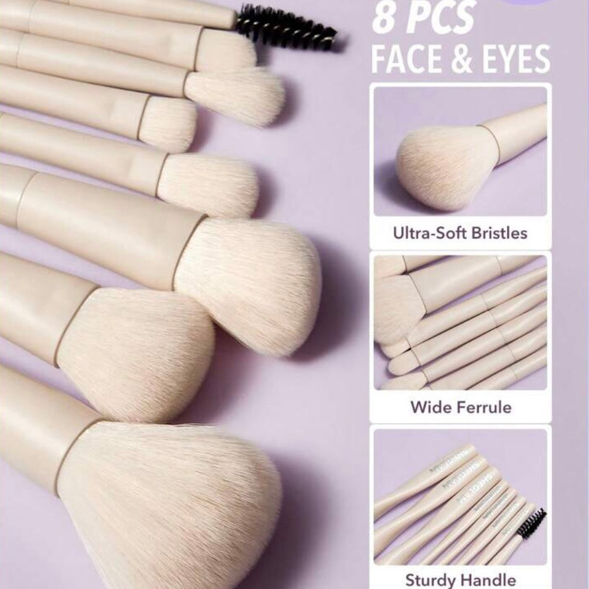 Set de Brochas She Glam Face & Eyes