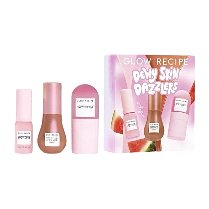 Kit para dar Brillo al Rostro Glow Recipe Dewy Skin Dazzlers