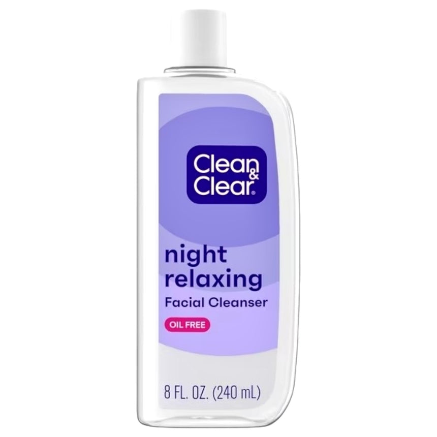 Limpiador Relajante Nocturno Clean & Clear Night Relaxing Facial Cleanser