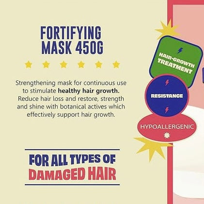 Mascarilla Fortificante Lola Cosmetics Rapunzel Strengthening Hair Mask 450g