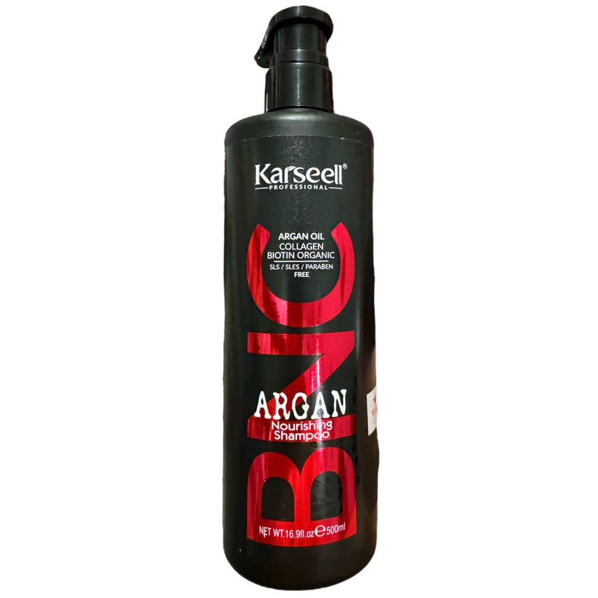 Shampoo de Aceite de Argán, Colágeno y Biotina Karseell Argán Nourishing Shampoo