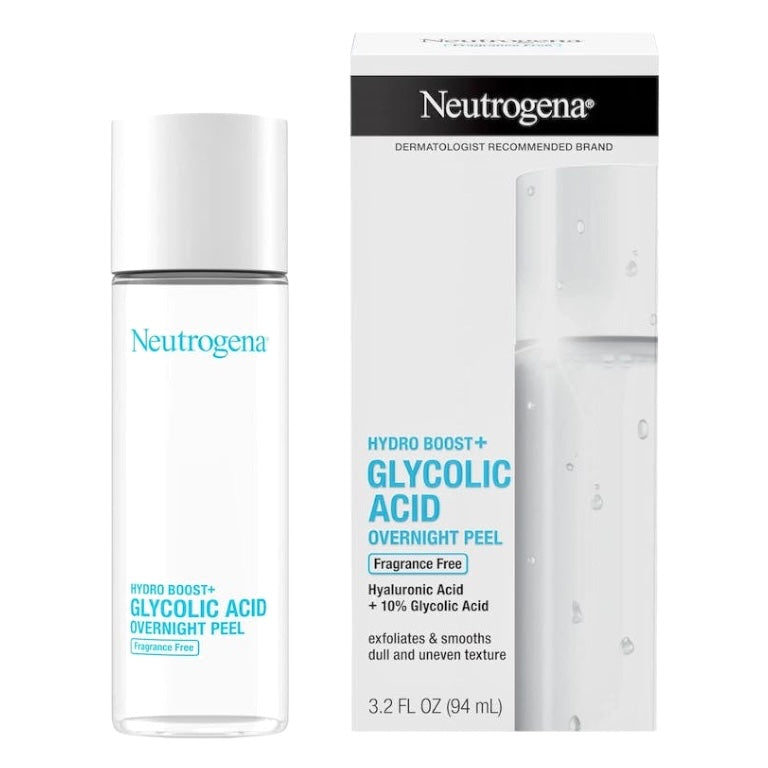 Ácido Glicólico Neutrogena Hydro Boost Glycolic Acid Overnight Peel Fragrance Free