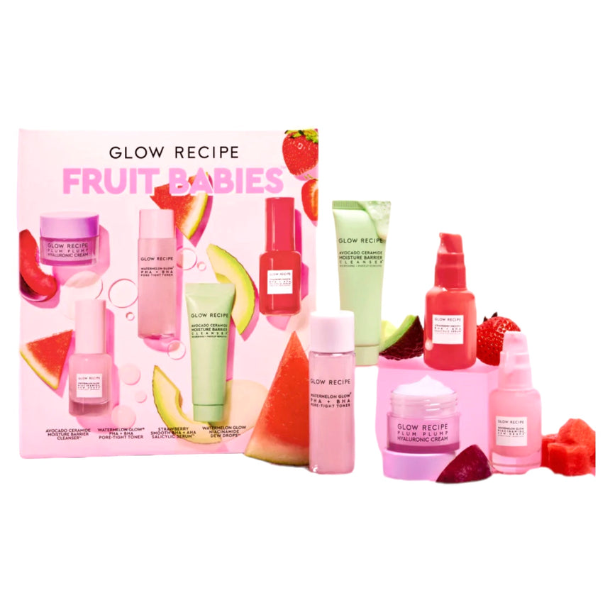 Kit de Skincare Glow Recipe Fruit Babies