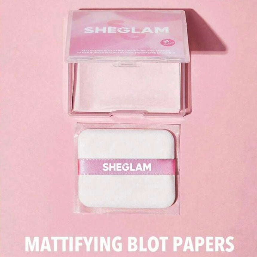 Papel Matificante She Glam Mattifying Blot Papers