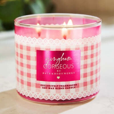 Candela de 3 Mechas Bath & Body Gingham Gorgeous 3 Wick Candle