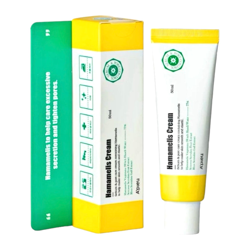 Crema Facial Apleu Hamamelis Cream, Piel con Acné