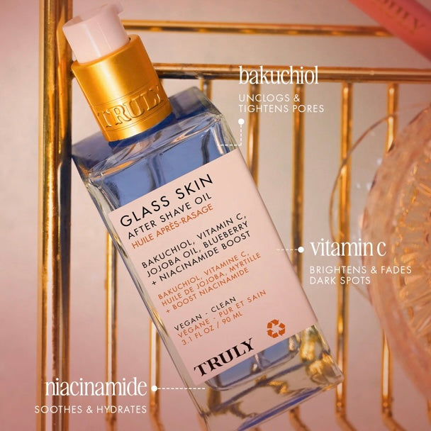 Aceite para Después del Afeitado Truly Glass Skin After Shave Oil 90ml