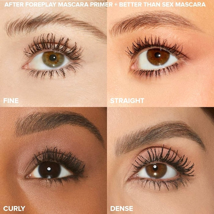 Dúo de Máscaras para Pestañas y Cejas Too Faced Better Than Sex Primer & Mascara Duo