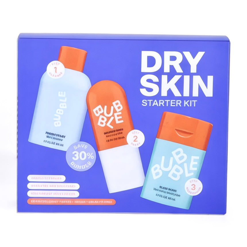 Al por Mayor Kit de Skincare Bubble Dry Skin Starter Kit