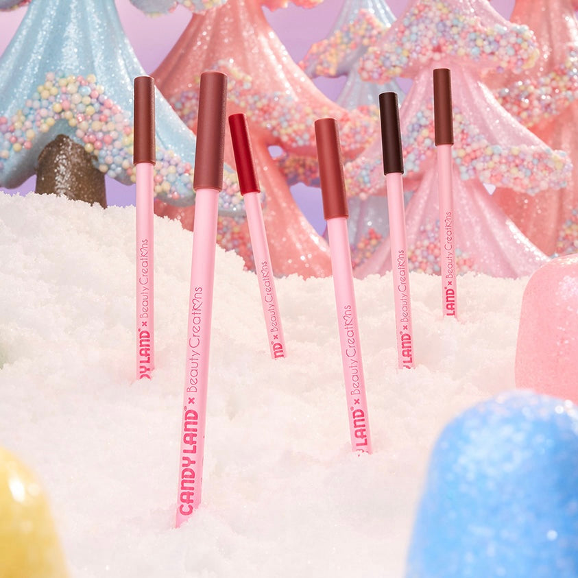 Delineadores de Labios Candy Land x Beauty Creations Sweet Tooth