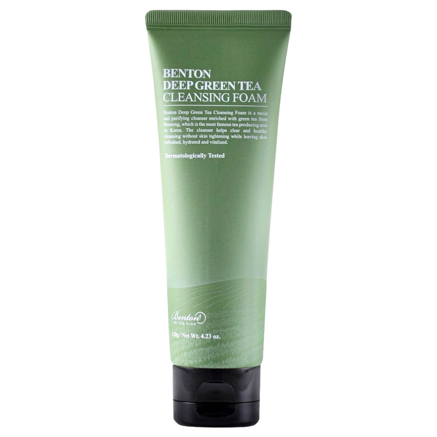 Limpiador Benton Deep Green Tea Cleansing Foam