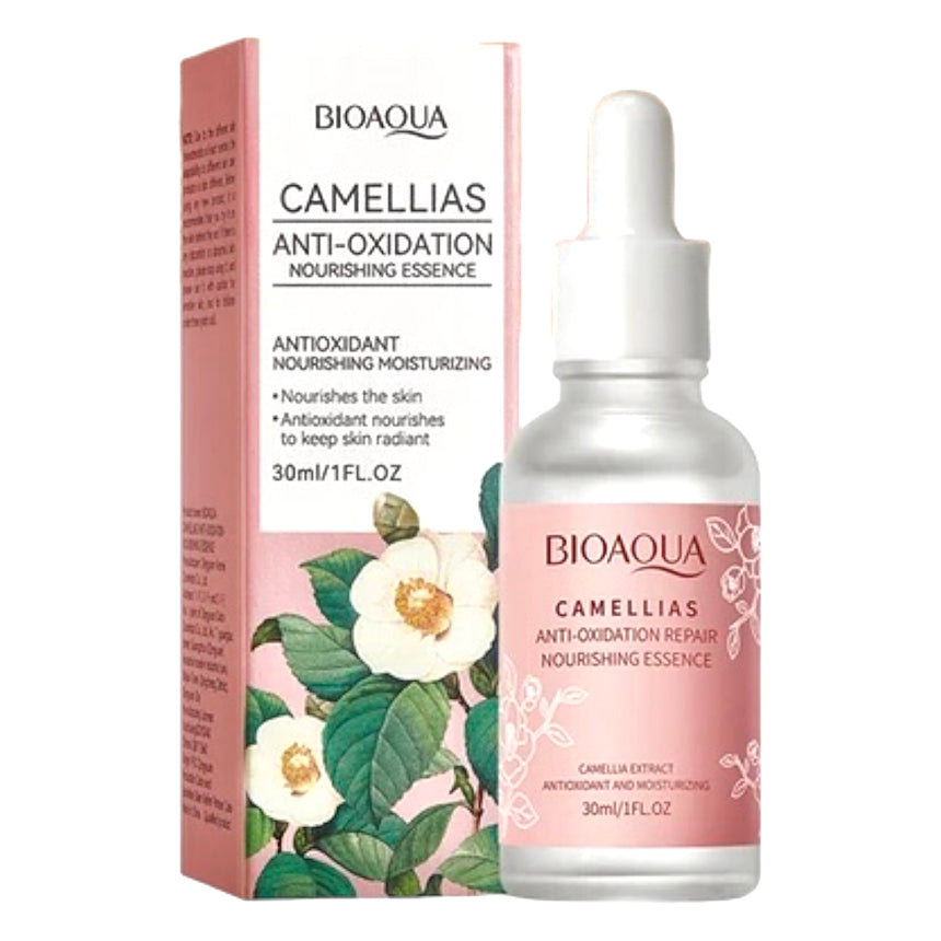 Serum Antioxidante para Líneas de Expresión Bioaqua Camellias Anti Oxidation Nourishing Essence