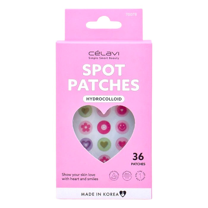 Parches para Rostro Célavi Spot Patches Hydrocolloid