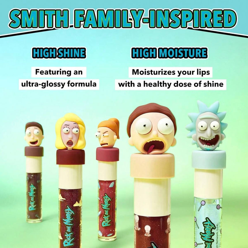 Set de Labiales Rick and Morty  Sheglam Family Counseling Lip Gloss Set