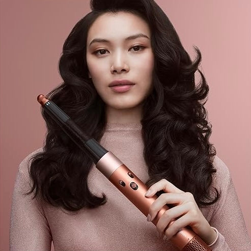 Secadora Multifuncional Dyson Limited Edition Airwrap ID Multi Styler for Straight to Wavy Hair in Amber Silk